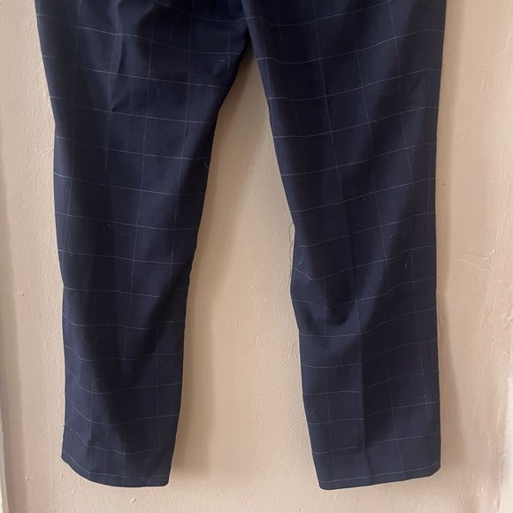 🆕 uniqlo • navy pullon pants with white checkers - Picture 11 of 13